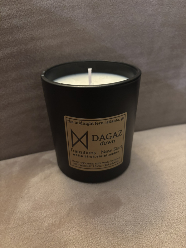 candle glass jar warm